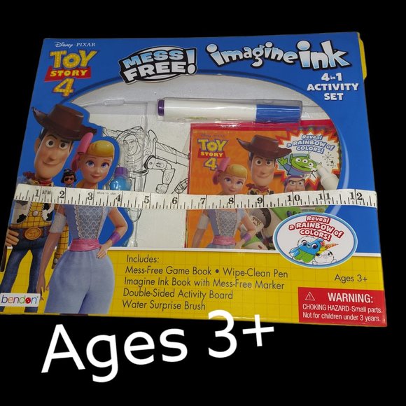 Disney Pixar Toy Story 4 Imagine Ink 4 in1 Activity Set NWOT - Picture 6 of 9